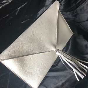 White Neiman Marcus clutch